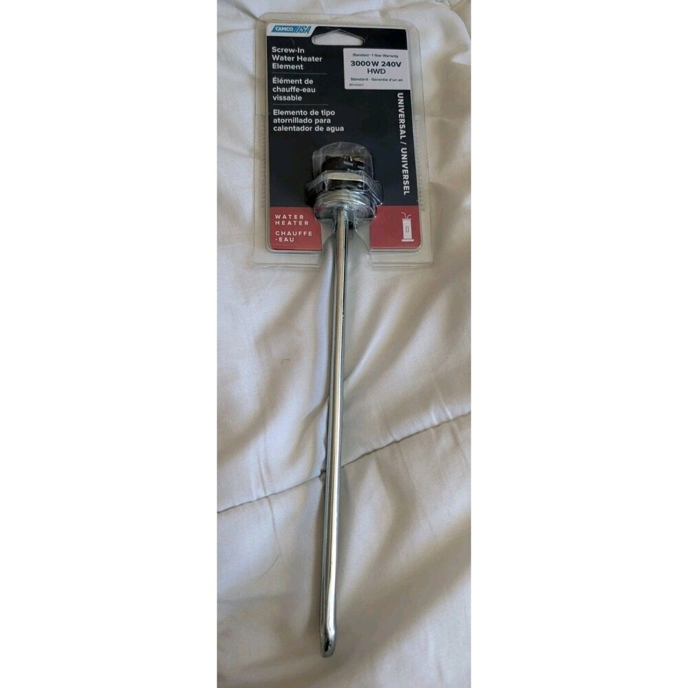 Camco USA Screw-In Water Heater Element 3000w 240v HWD